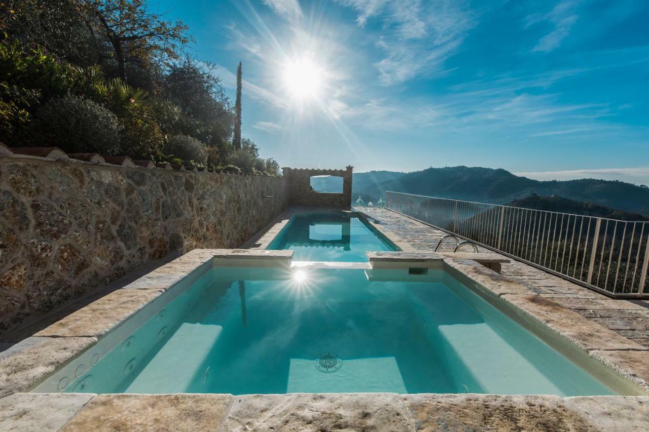 Charming Farmhouse In The Hills, Private Pool, Sea View, Dream Panorama Camaiore Bagian luar foto