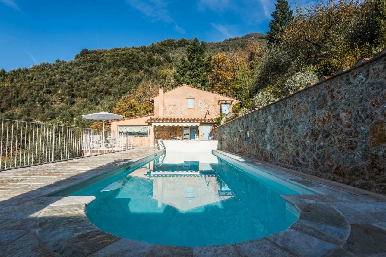 Charming Farmhouse In The Hills, Private Pool, Sea View, Dream Panorama Camaiore Bagian luar foto
