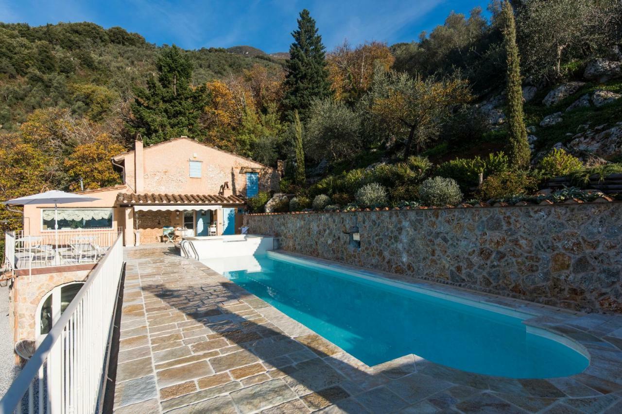 Charming Farmhouse In The Hills, Private Pool, Sea View, Dream Panorama Camaiore Bagian luar foto